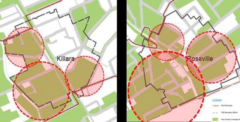 Ku-ring-gai Council’s TOD development alternatives